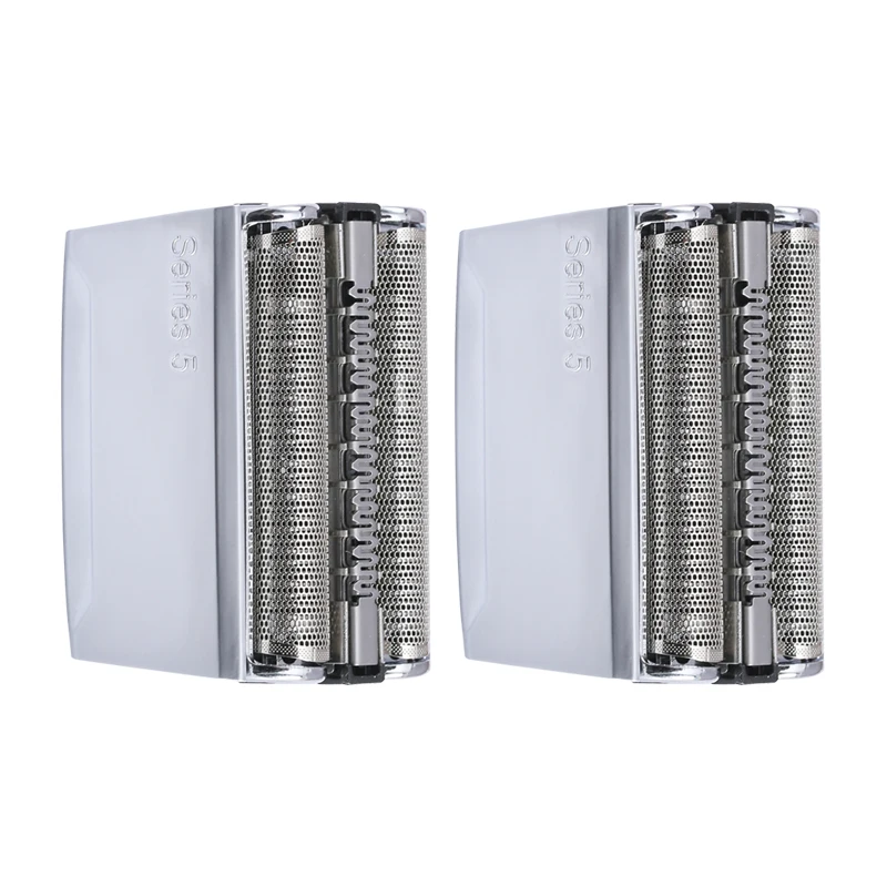 브라운 모델 5020S, 5030, 5030S, 5040, 5040S, 5050용 2PCS 5 시리즈 52S 면도기 교체 헤드