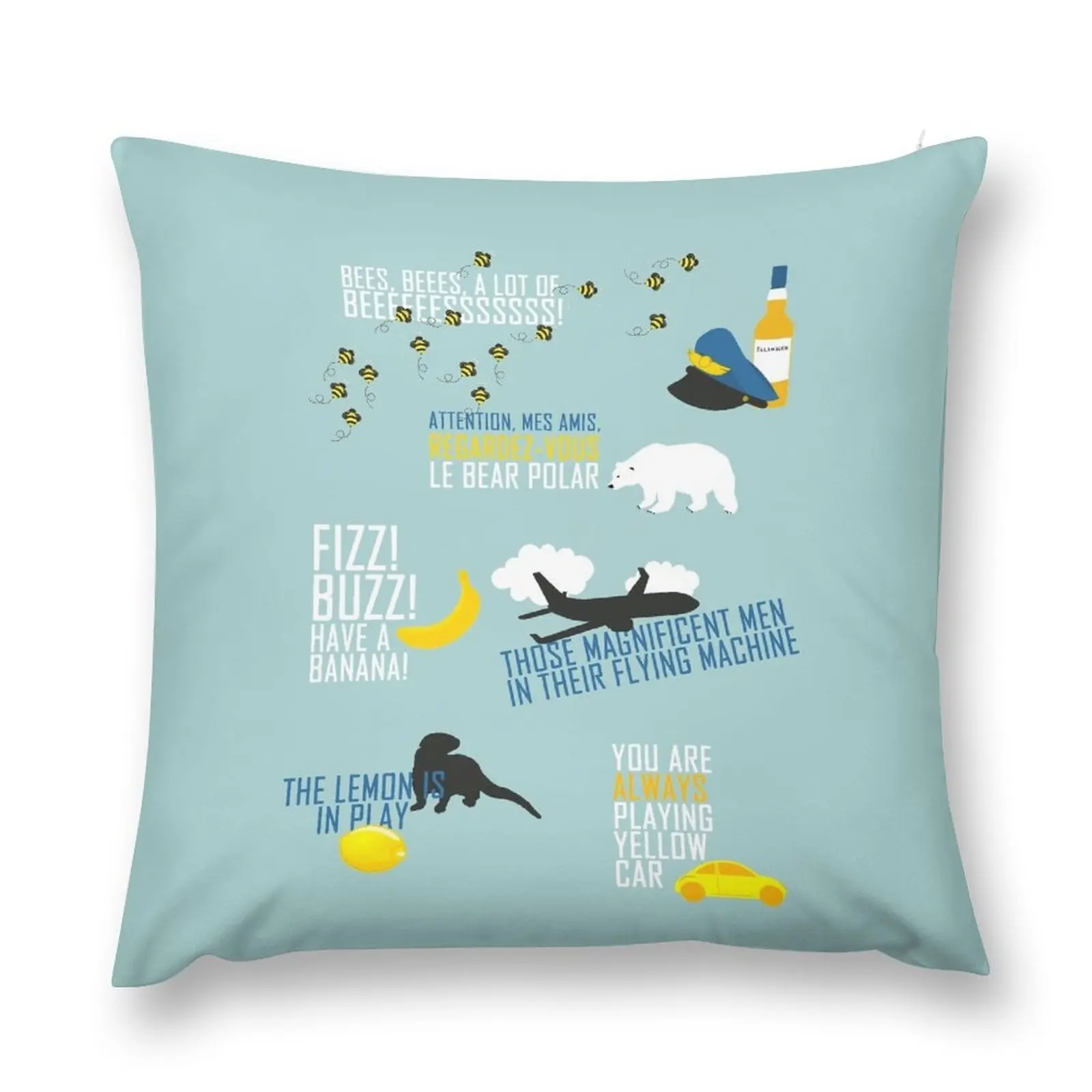 

Cabin Pressure Throw Pillow Pillowcases Bed Cushions Decorative Pillow Covers For Sofa