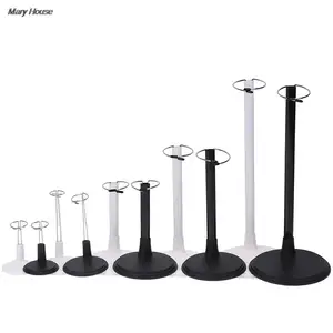 White/Black Cute Adjustable Metal Doll Dummy Puppet Wrist Stand Holder Bracket Support Dollhouse Accessory Toy Display Kid Gift