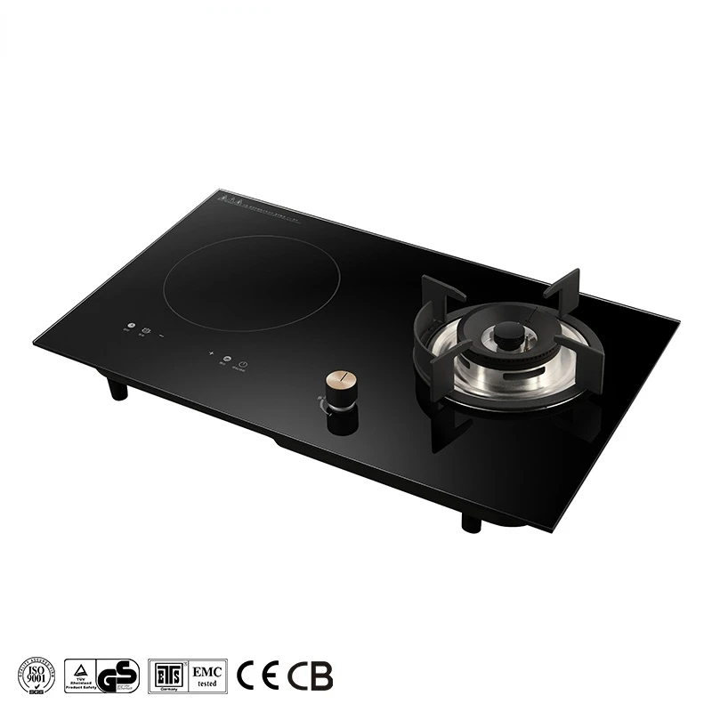 

Modern Design Home Kitchen Appliances 2 Burner Hob Electric Induction Cooker Combine Gas Stove Electric Cooktop