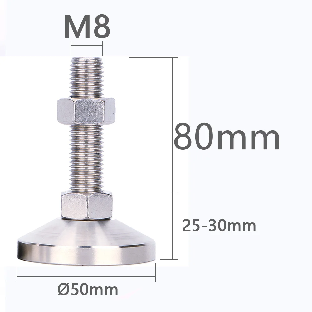 D50-M8-80mm-4PCS