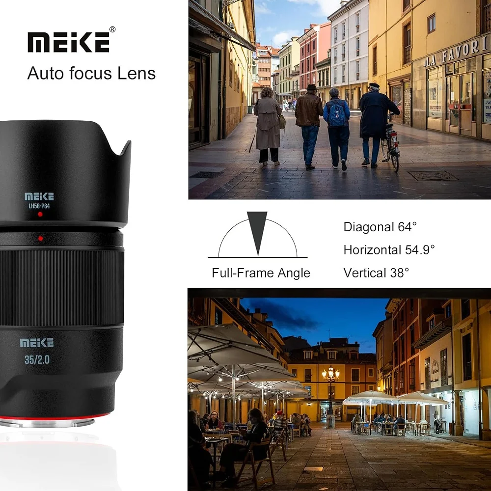  E-마운트 A9 A9II A7III A7II A7RII A7 A7R3 A7R4 A7IV A7C A7CII A7SII용 메이크 35mm F2.0 풀프레임 자동 초점 STM 프라임 렌즈