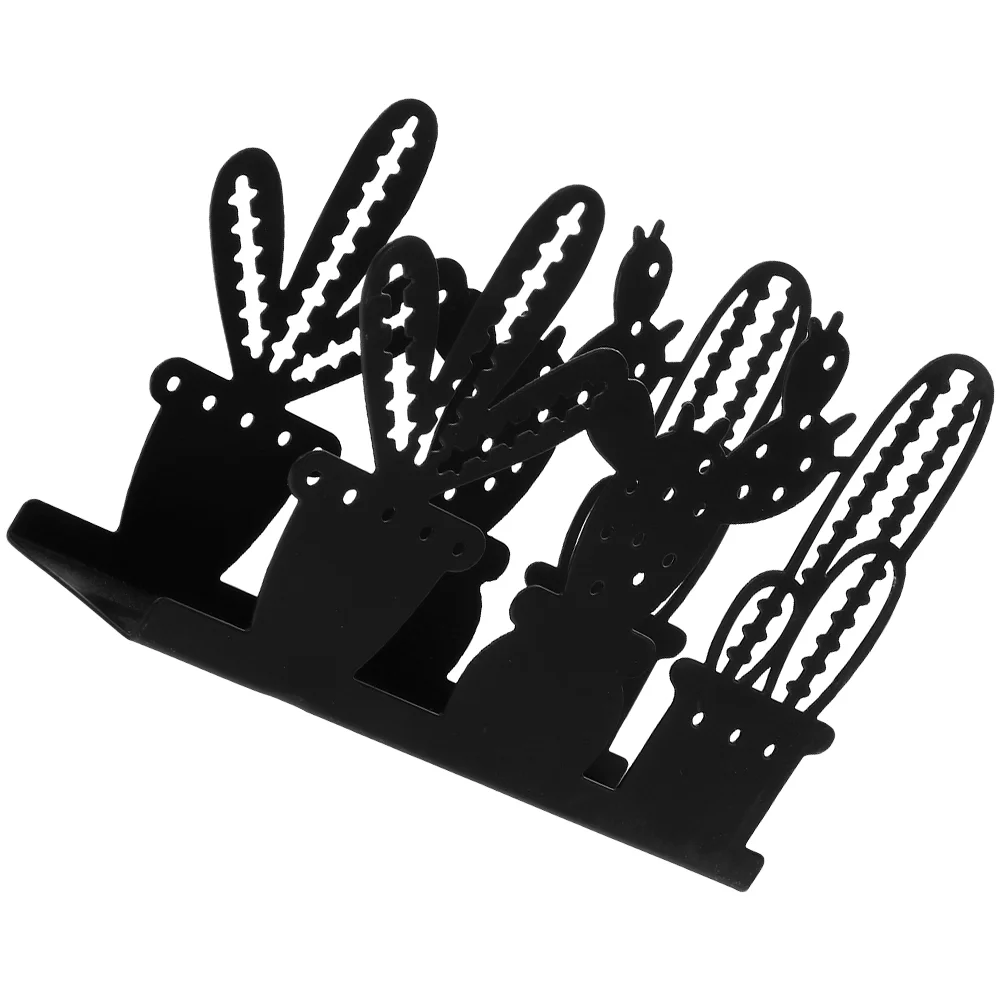 

Cactus Silhouette Napkin Holder Dining Table Napkin Holder Stand Vintage Metal Napkin Holder for Table