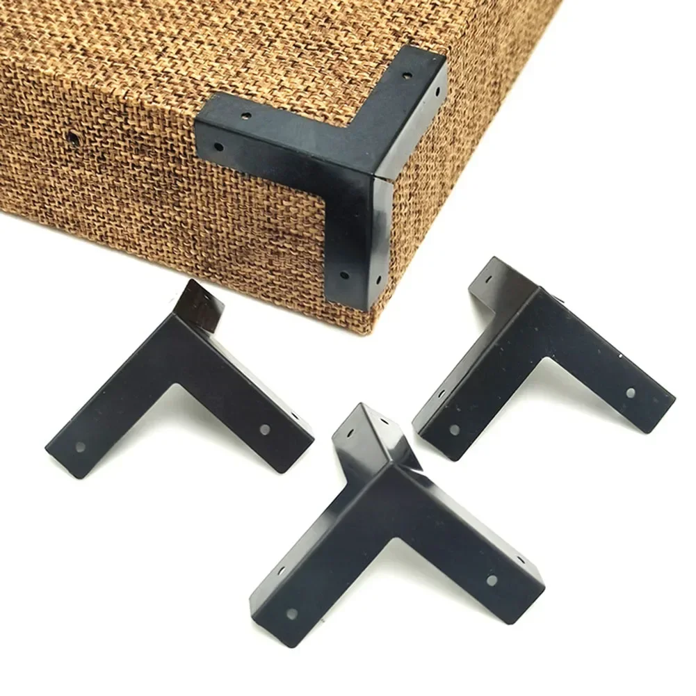 Furniture Corner Protector 4pcs Antique Bronze Wooden Jewelry Gift Box