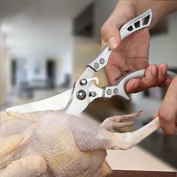 4Cr Stainless Steel Kitchen Scissors 1