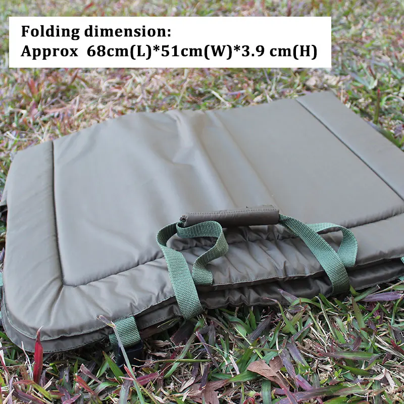 

1PC Carp Fishing Tool Uhooking Mat Carp Coarse Fishing Equipment Easy To Carry And Pick Up The Fishes Carp Fishing End Tackle