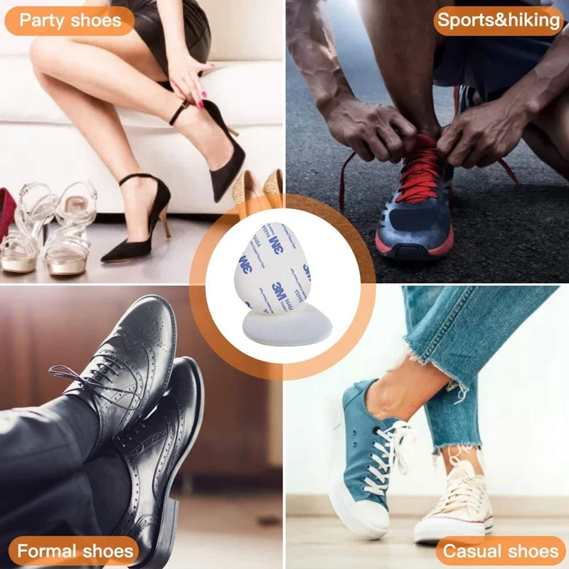 Metatarsal Felt Feet Pads insert pads foot cushion pain relief forefoot support adhesive foam foot cushion pad for men and women