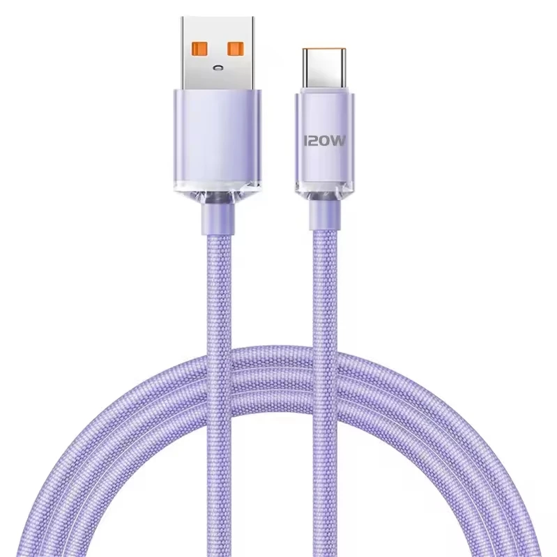 120W High-Speed Type C Charging Cable - Super Fast USB C Charger Cord