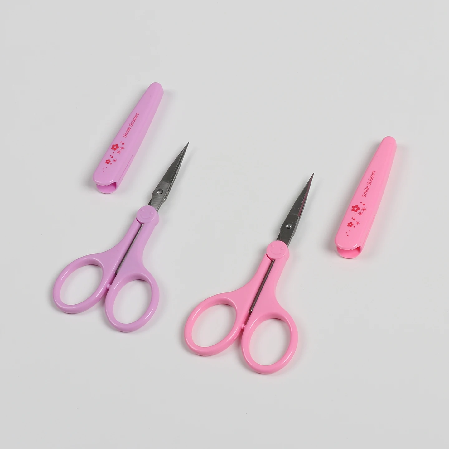 Stainless Steel Small Scissors with Protective Sheath Office Handheld Use Ideal for Handicraft Paper Cutting and Household Use - 5