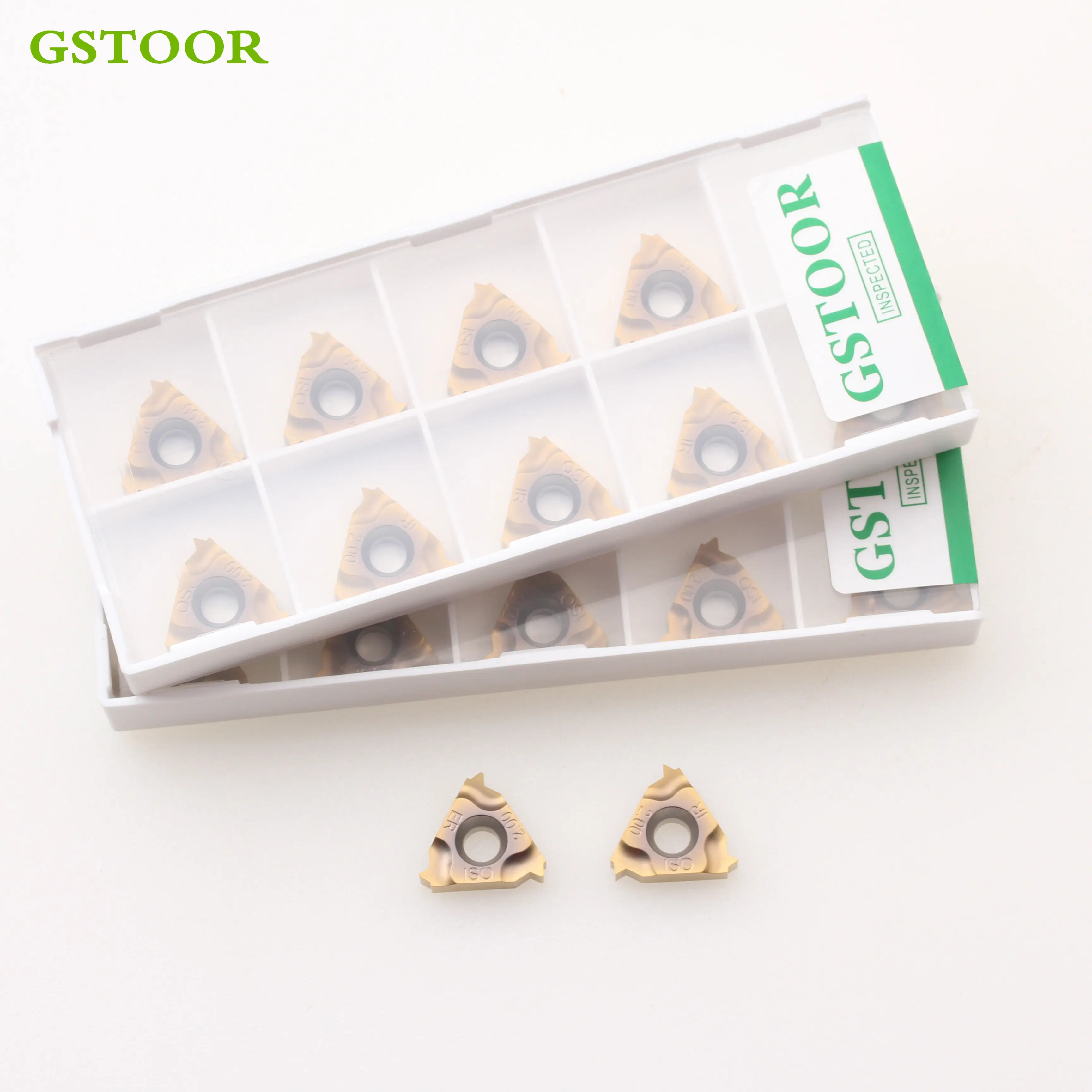 

10PCS 16ER 16IR 1.5ISO 2.0ISO GMZ25 CNC Lathe Cutter Cutting Carbide Inserts Threading Turning Tools Thread Blades For Stainless