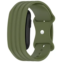 Breathable Adjustable Silicone Sports Wristband Replacement Band - Garmin CIRQA (Green)