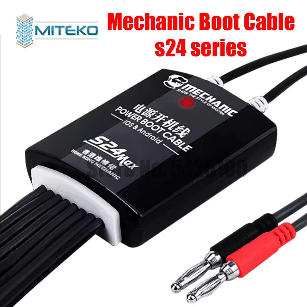 Mechanic S24 Max 전원 공급 장치 테스트 케이블, 휴대폰 부트 라인, 안드로이드, 삼성, 화웨이, 오포, 샤오미, 5S-12PM 용  Best Top5