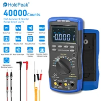 HP-770D-C Digital Multimeter High-Accuracy Auto Range True RMS 40000 Counts Color screen NCV AC DC Voltage Current Ohm Tester 2