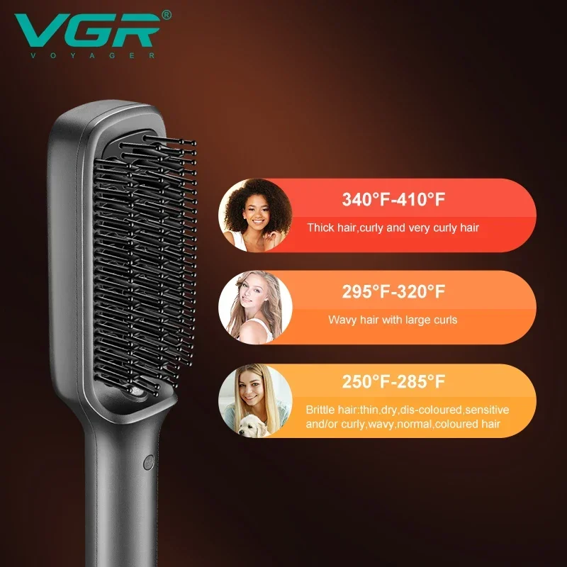 Negative ion hair straightening comb does not hurt hair straighteners straight volume dual-use artifacts comb household laz