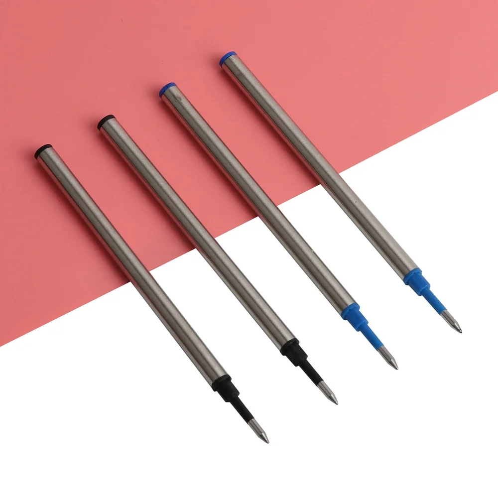 8PCS Metal Material Refill 0.5mm Tip INTERNATIONAL STANDARD Length 11.1cm Diameter 6mm With Pen Protection Student Stationery 2