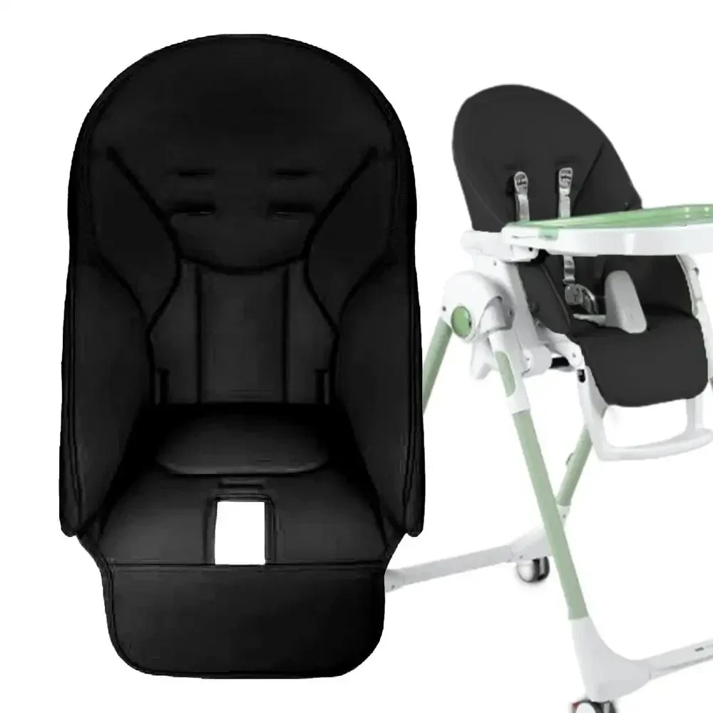 Baby PU Leather Dining Chair Cover Children Leather Cushion Baby Dining Chair Cover with Padding Seat Case Accessories
