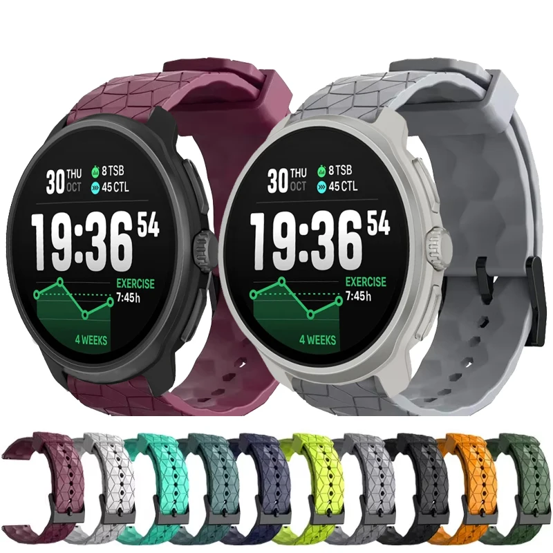 Silicone Sports Watch Strap - Premium Soft Bracelet Accessory
