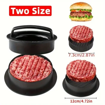 Burger Press Mold & Patty Press Maker -3 in 1 stuffed hamburger patty maker Perfect for Beef,Chicken Patties-Kitchen Press Tool 1