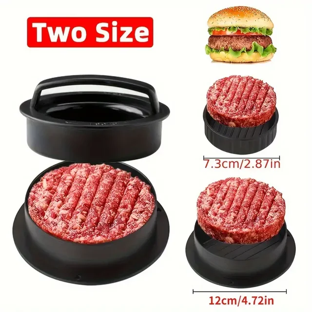 Burger Press Mold & Patty Press Maker -3 in 1 stuffed hamburger patty maker Perfect for Beef,Chicken Patties-Kitchen Press Tool 1