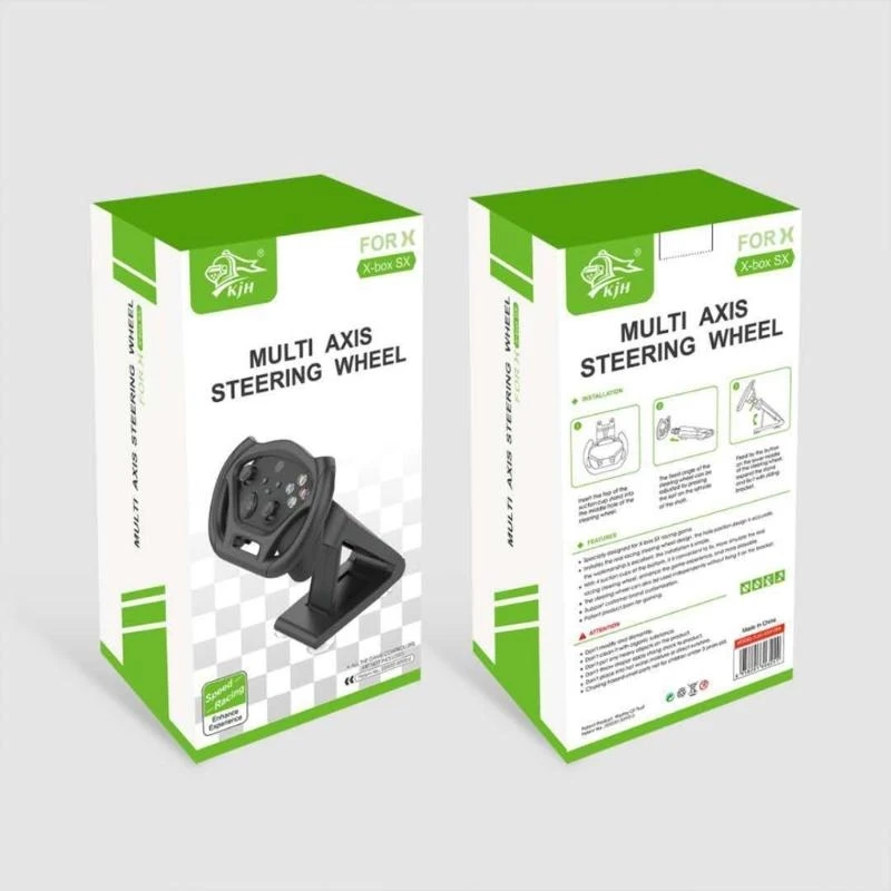 Y1UB Accessori da gioco Volante da corsa per console gioco Controller gioco da corsa