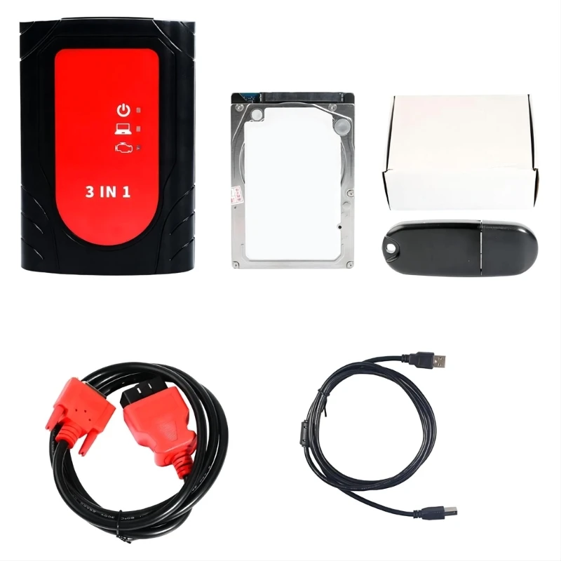 

A70F Automobile OBD Scanner withHDD OBD 3 in 1 Scanner For Scanner