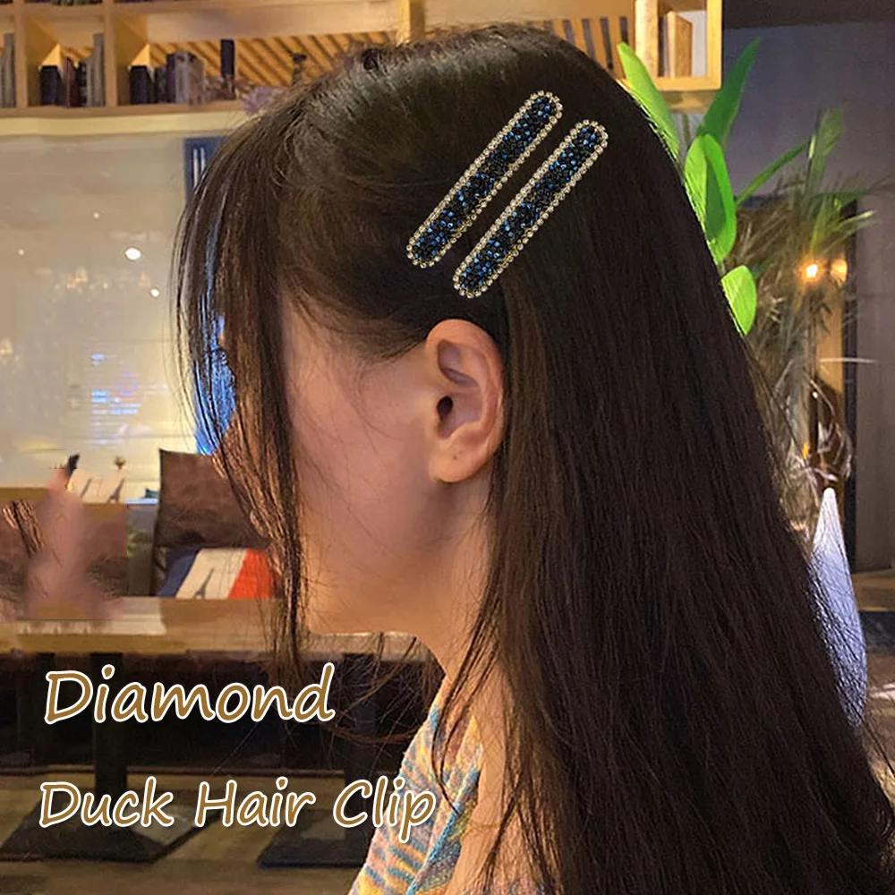 Fermagli Per Capelli A Forma Di Becco D'anatra In Metallo Di Grandi Dimensioni Per Donne 6 Pezzi E Fermagli Per Capelli A Torsione Francese Anti~p113757518