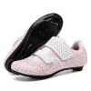 Road Bike Shoes Women Flat MTB Cycling Sneakers Self-locking Racing Bicycle Shoe Cleat Mountain SPD Clits Footwear 37-42 2