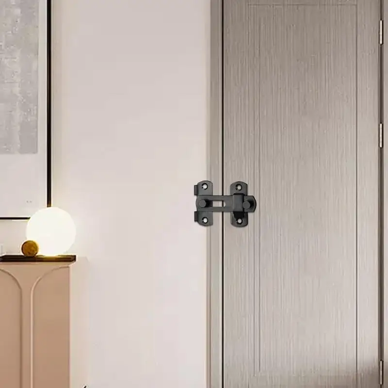 Door Latch Cabinet Latch Steel Barn Door Latch Gate Locks for Child Safety