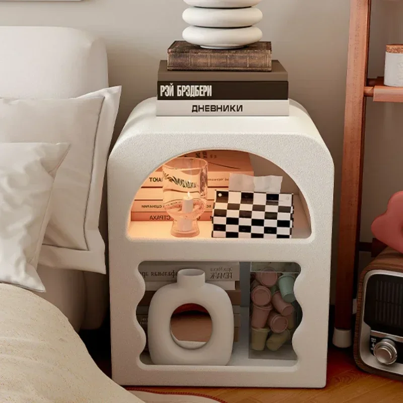 Nightstands Bedside Table Bedroom Wooden Cabinet Shelve Modern Furniture