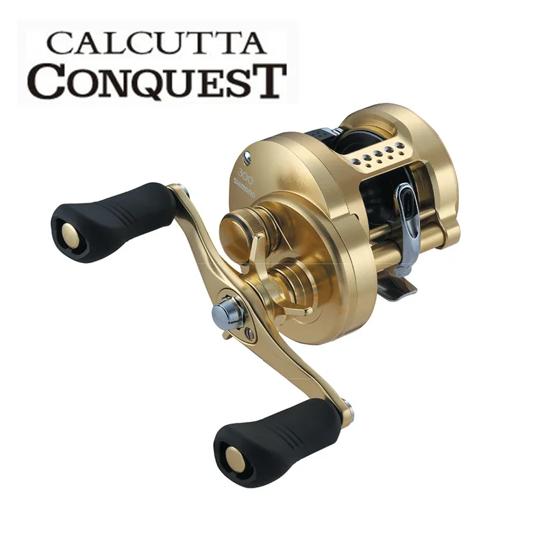 

Кастинговое колесо для левой и правой руки SHIMANO CALCUTTA CONQUEST 100HG 200HG 2018 300 301 400 401, сделано в Японии