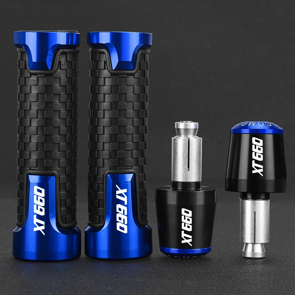 

CNC 22MM Motorcycle Handlebar Grips Handle Bar Cap End Plugs FOR Yamaha XT660 XT660R XT660X XT 660 R/X 2004-2020 2021 2022 2023