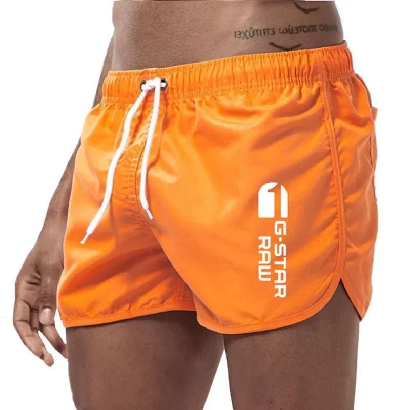 Sports Shorts Men's summer surfboard colorful swimwear sexy beach