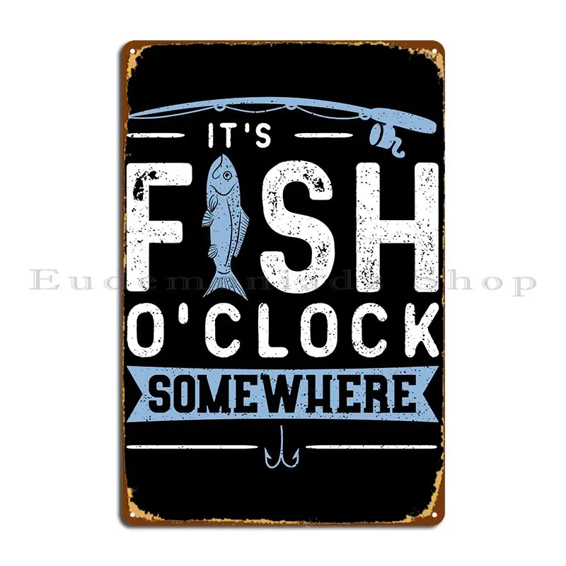

Металлический знак с изображением рыбы, оклок, метал, винтажная настенная пещера, индивидуальный дизайн, настенная роспись, жестяной знак, плакат