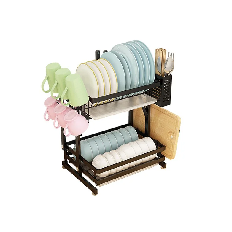 

Wholesale Suppliers Organizer Holder Dishes Bowl Drying Rack Dish Rack Distance Adjustable Shelving Bin Bent