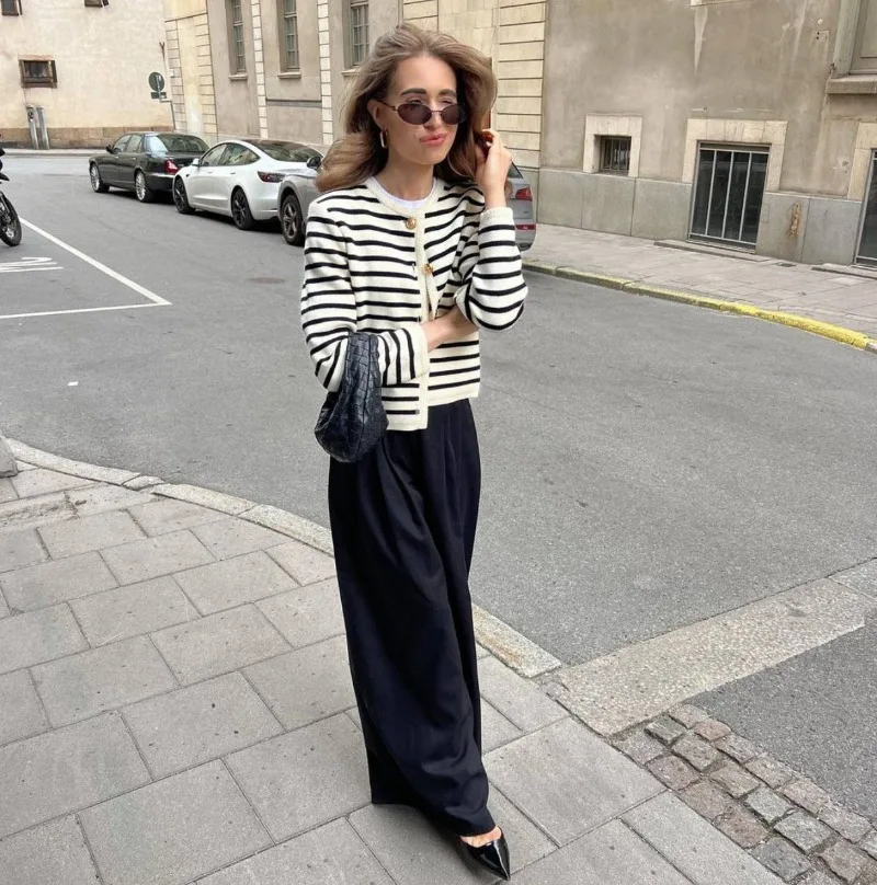 Knitted Shorts 2 Piece Sets Womens Outfits Casual Loose Cardigan Sweater Woman Winter Street High Waist Short Suits Women