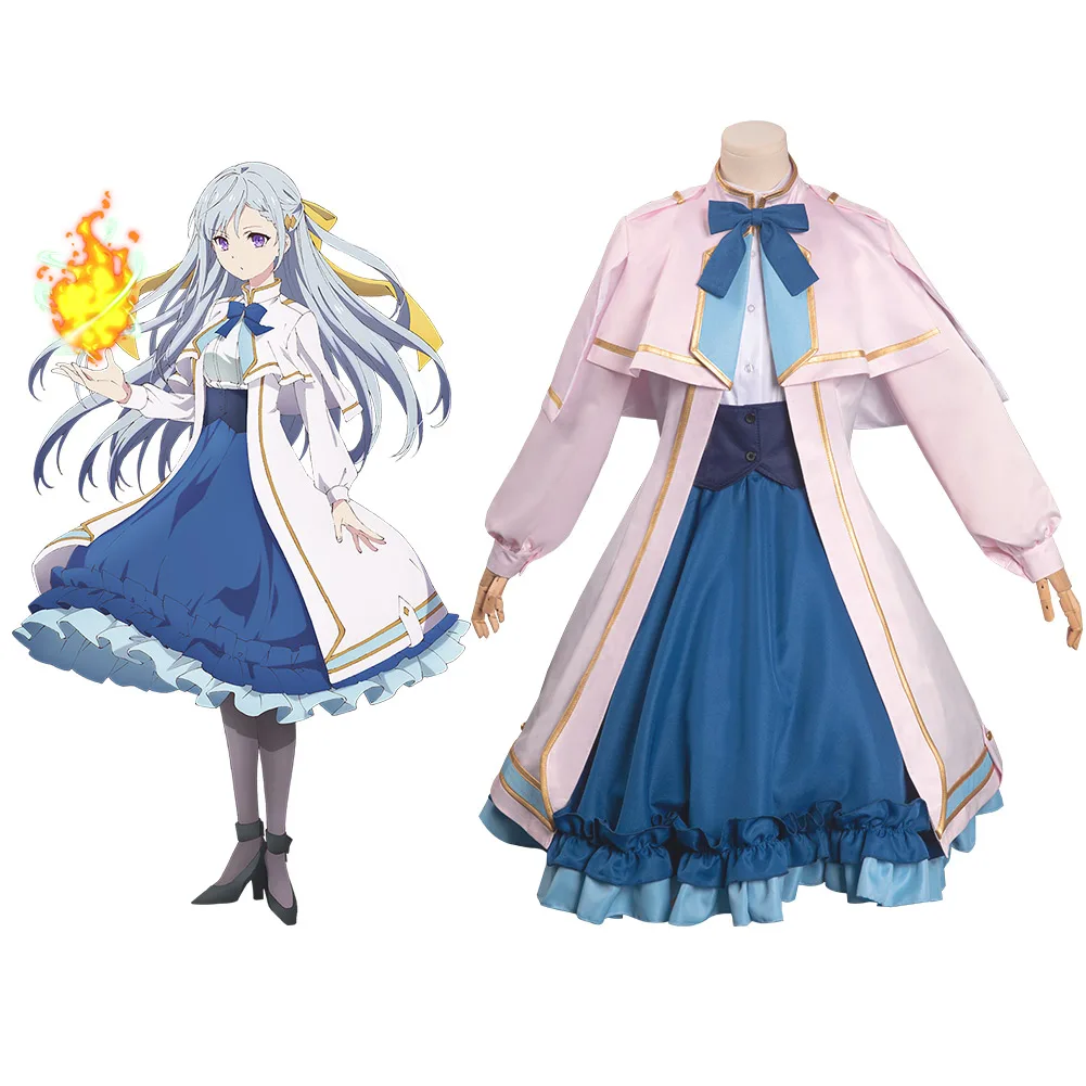 

Euphyllia Magenta Cosplay Women Costume Anime The Magical Revolution Reincarnated Princess Roleplay Fantasia Halloween Disguise