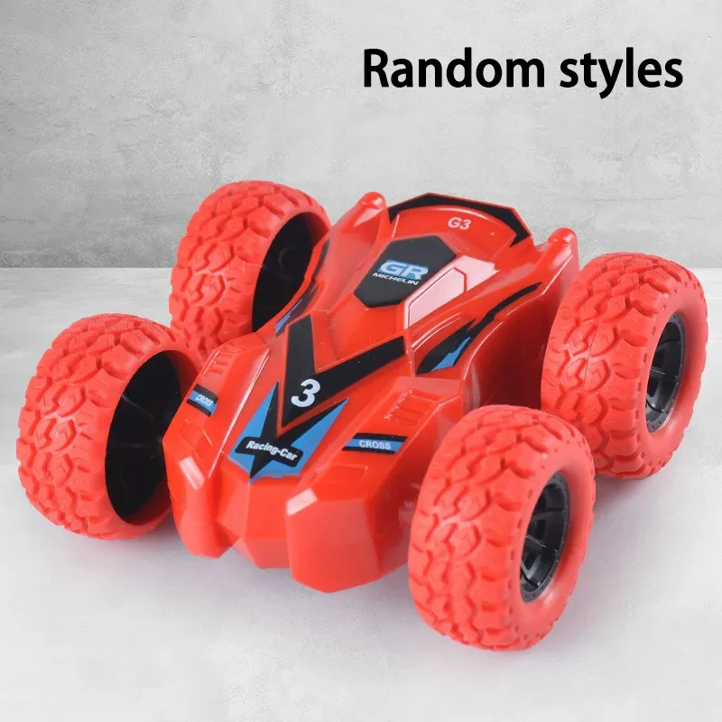Children's toy car fun double-sided car inertial safety anti-collision anti-fall Kid's anti-fall model sliding off-road vehicle