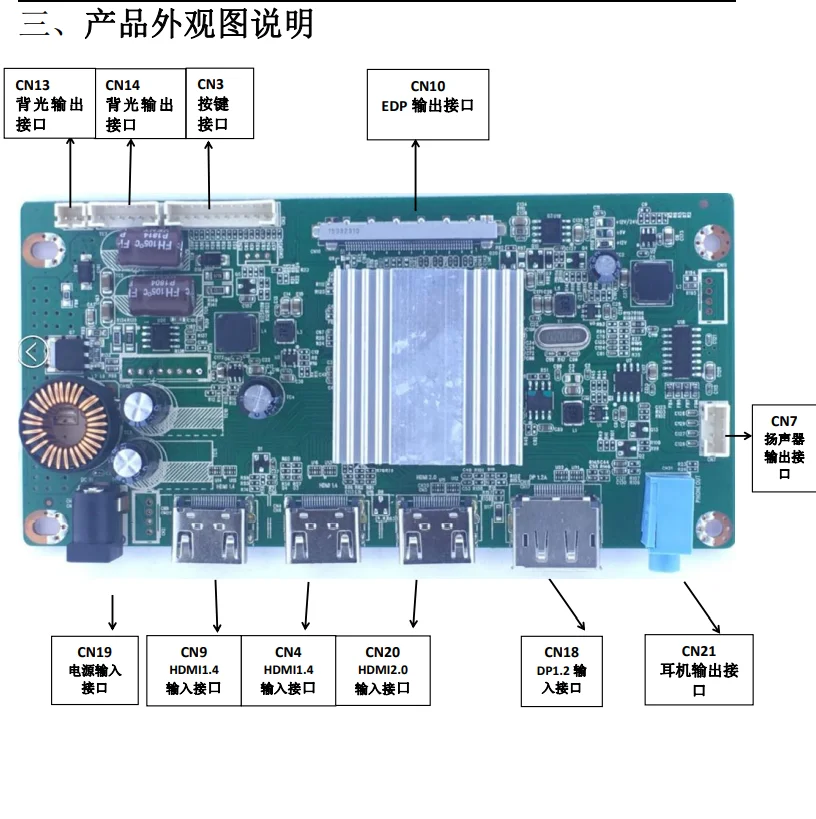 DIY e스포츠 컴퓨터 모니터, HDR MV238QUM-N20, 4K LCD 스크린 드라이버 보드, 23, 8, 27, 32 인치