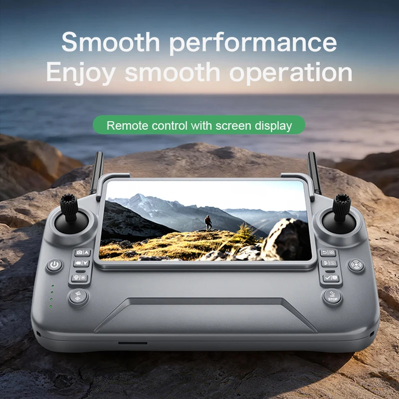 2026New Drone 4K Camera with Screen Live View Brushless Motor Stabilized Airdrop Quadcopter for Beach Photography Party Surprise - 6