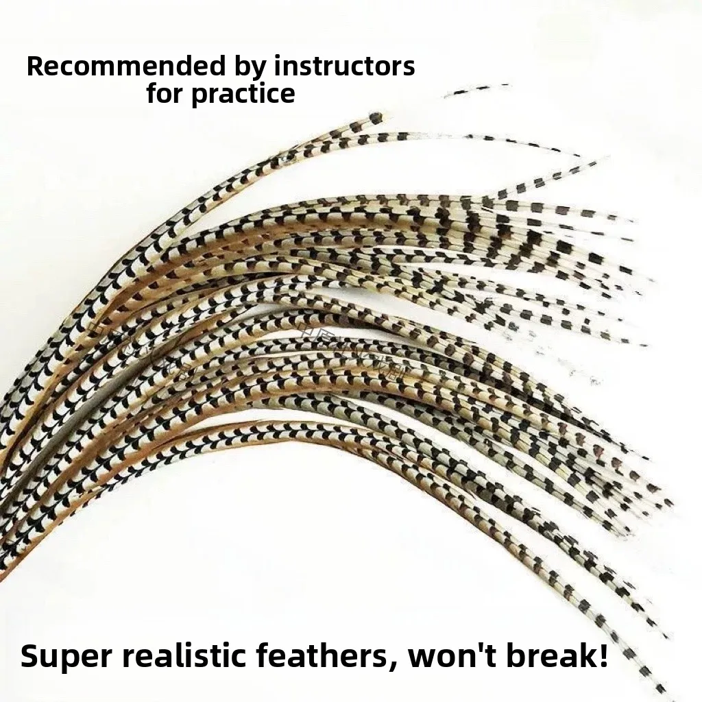 Authentic Ultra Reatic Feathers Profional Opera Dance Headwear Accories Wild Pheasant Bird Feathers Theatre Supplies