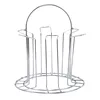 Metal Glass Cup Storage Rack For Water Mug Draining Drying Organizer Drain Holder Stand Useful Home Kitchen Supply 5