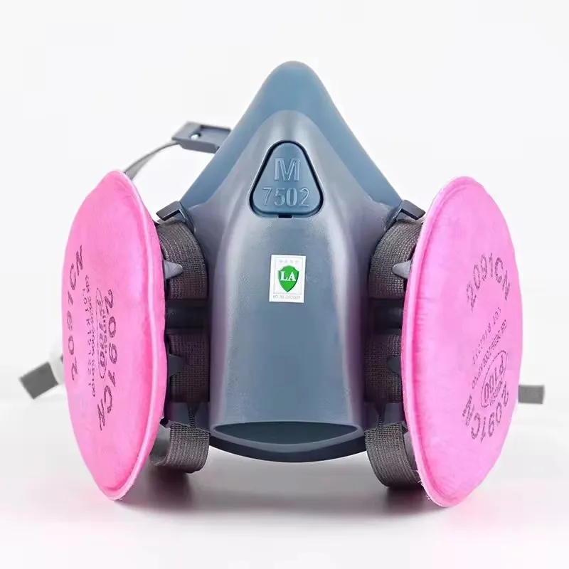 7502 Respirator Mask Protective Mask Industry Painting Spray Dust Gas With 501 5N11 6001CN Chemcial Half Face