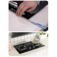 Bathroom Kitchen Accessories Sealing Strip Caulk Beautification Tape Self Adhesive Waterproof For Wall Stickers Sink Edge Tape 6