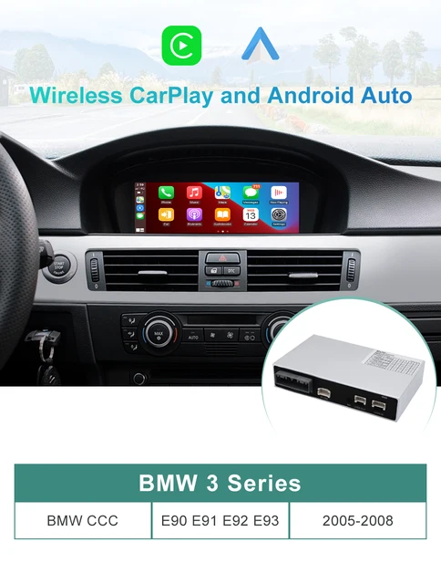 BMW用アップルワイヤレスカープレイモジュール,Android Auto 