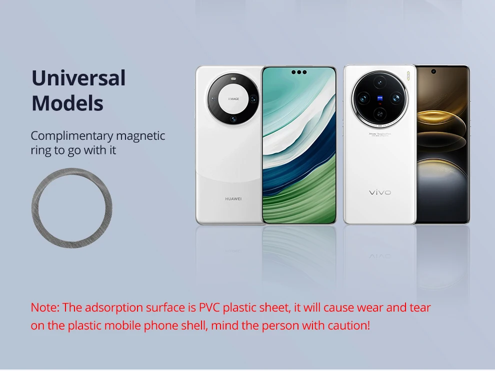 Aluminium Alloy C5 Magnetic mobile phone Base 1/4"Screw Hole for mounting on typ