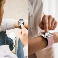 Verre + étui pour Apple Watch 10 9 8 45mm 41mm 44mm 40mm S10 42mm 46mm, housse de protection rigide pour IWatch 7 SE 6 5 4 3 6