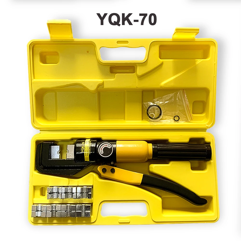 4—70mm²  Hydraulic Crimping Tool  YQK-70 Pressure 5-8T Household Hydraulic Pliers DIY Cable Terminal Crimping Pliers best electric impact wrench