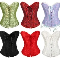 Bride's Shapewear Underwear Fishbone Bustier Strapless Corset Court Style Body Slimming Undergarment Chinese Brand