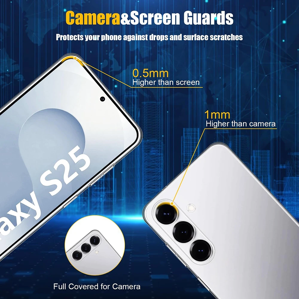 Ultra-Thin Transparent Silicone Back Cover - Soft Case
