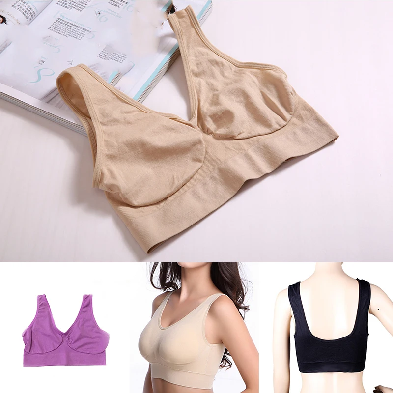 Women Seamless Mesh Sports Bras Fitness Gym Running Underwear Shockproof Wireless Bra Breathable Yoga Bra Crop Top Plus Size
